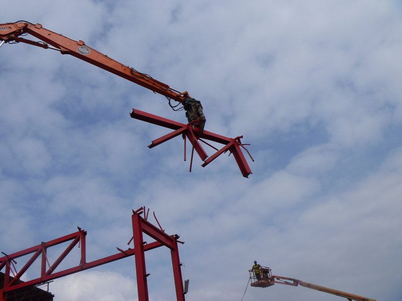 Ashton Gate Stadium steal frame deconstruction 6